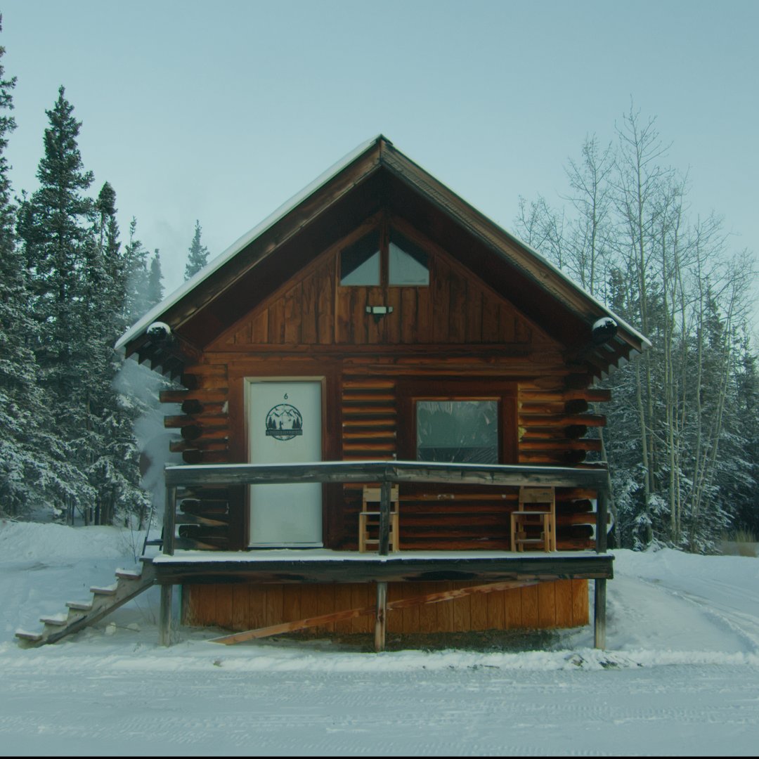 Cabin 6 exterior — larger group cabin